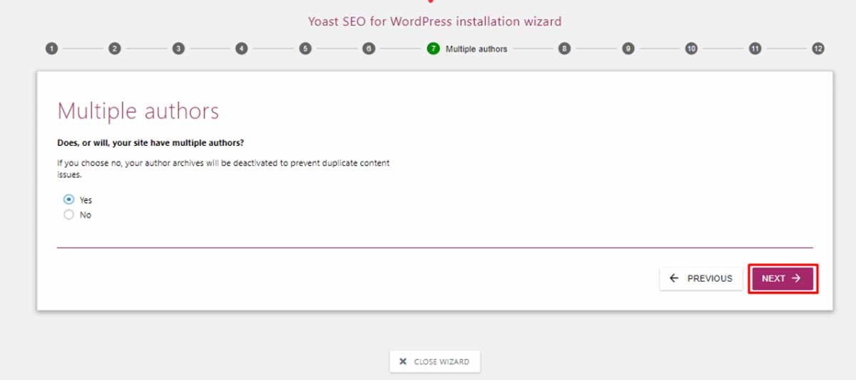 Kích hoạt lưu trữ tác giả trong Yoast SEO cho website nhiều tác giả