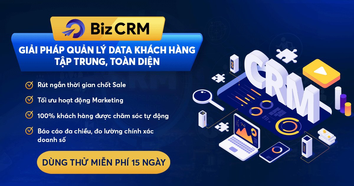 Logo của BizCRM, một giải pháp quản lý và chăm sóc khách hàng