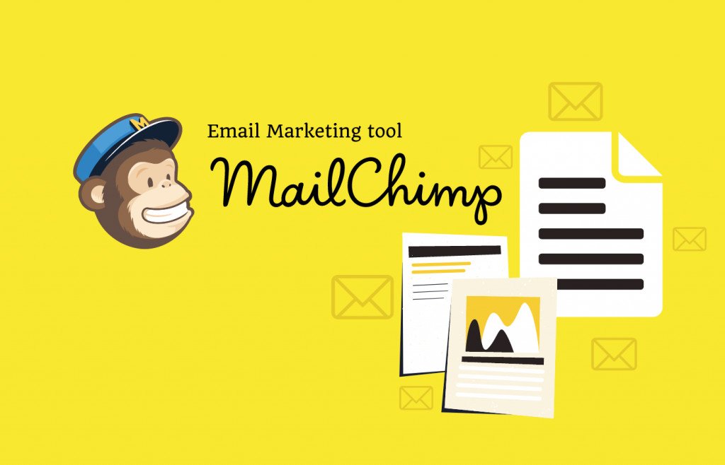 Logo và giao diện phần mềm Mailchimp cho Email Marketing