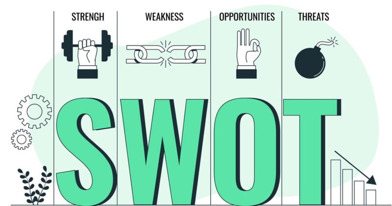 Ma trận phân tích SWOT bản thân giúp đánh giá điểm mạnh, điểm yếu, cơ hội và thách thức cá nhân