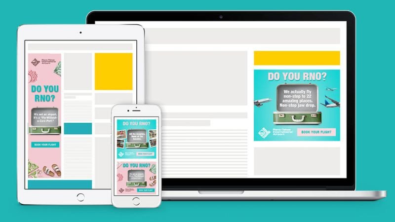 Mạng lưới hiển thị Google (GDN) rộng lớn với các biểu tượng website và ứng dụng di động.