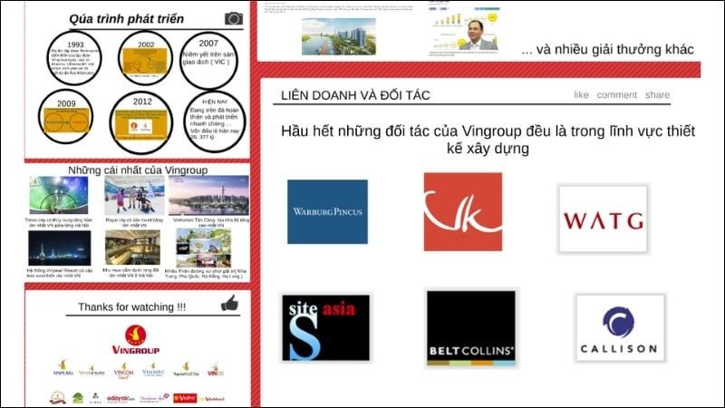 Mẫu Company Profile của VinGroup 2