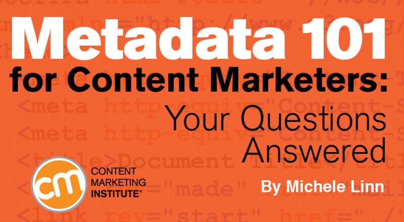 Minh họa tầm quan trọng của metadata trong quản lý và chiến lược nội dung số.