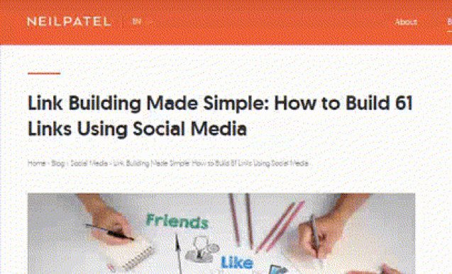 neil patel images example