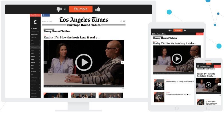 Nền tảng StumbleUpon cung cấp quảng cáo trả phí cho nội dung