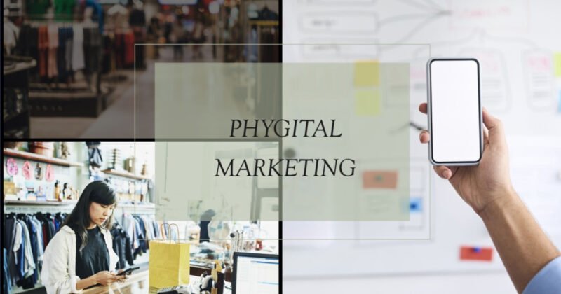 Người dùng trải nghiệm mua sắm Phygital Marketing với tablet