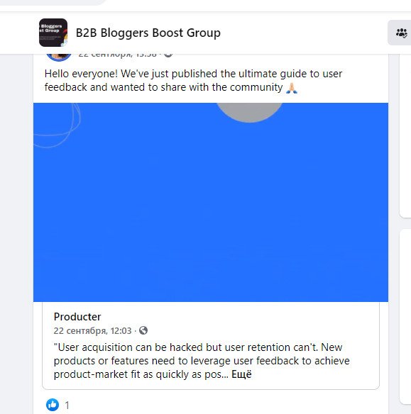 Nhóm Facebook B2B Bloggers Boost - Nguồn ý tưởng nội dung
