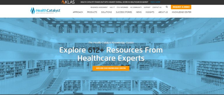 Nội dung ungated phong phú trên trang web Health Catalyst
