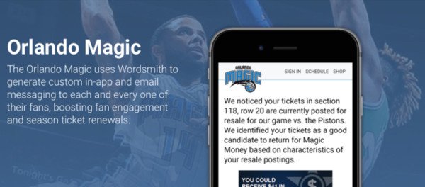 Orlando Magic sử dụng công nghệ AI để cá nhân hóa email người hâm mộ