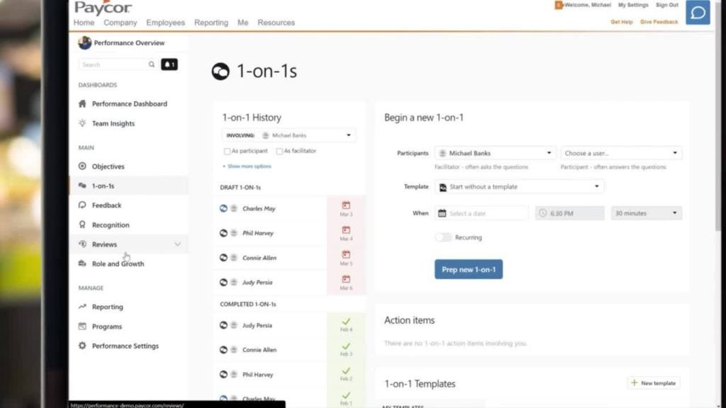 Paycor Talent Development - Phần mềm OKR tích hợp phát triển nhân tài
