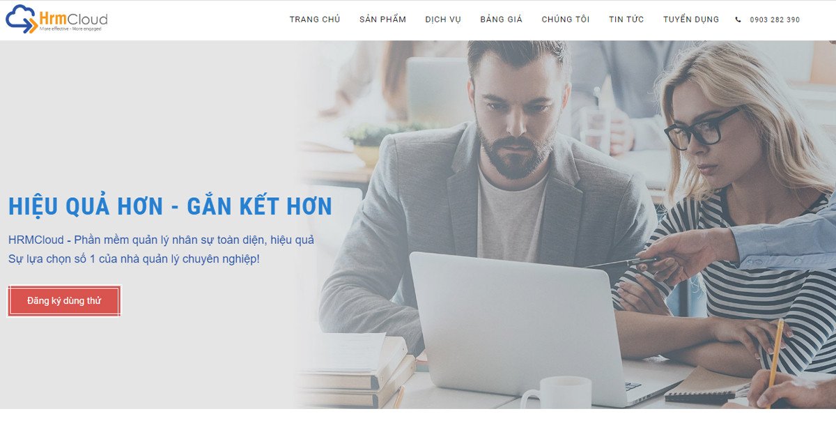 Phần mềm quản lý nhân sự Cloud HR trên nền tảng đám mây
