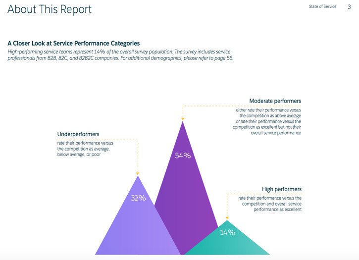 Phân tích dữ liệu theo phân khúc trong báo cáo State of Service của Salesforce