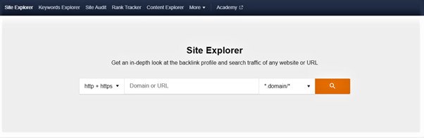 Phân tích trang đích đối thủ cạnh tranh bằng Ahrefs Site Explorer