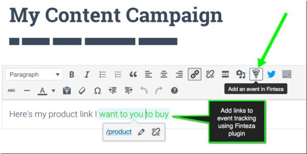 Plugin Finteza trên WordPress hỗ trợ tích hợp và theo dõi CTA