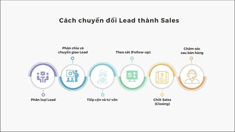 Quy trình chuyển đổi Lead thành Sales hiệu quả