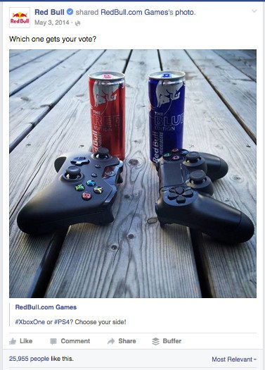 Red Bull tổ chức cuộc tranh luận Xbox vs PlayStation