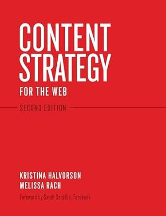 Sách Content Strategy for the Web của Kristina Halvorson và Melissa Rach