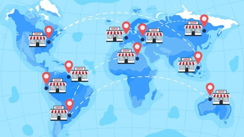 Sản phẩm trưng bày bắt mắt tại cửa hàng, thể hiện vai trò của Trade Marketing trong việc gia tăng hiện diện