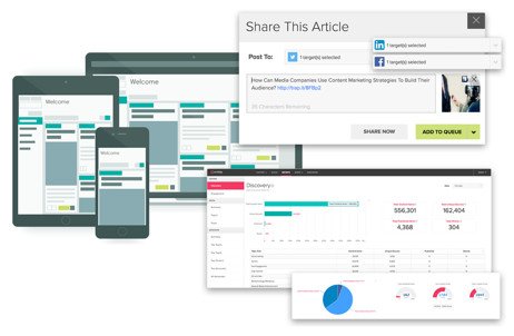 ScribbleLive Trapit khám phá nội dung thông minh