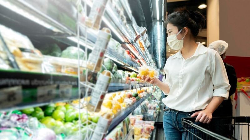 Siêu thị mô hình thị trường hiện đại với giá cả niêm yết minh bạch