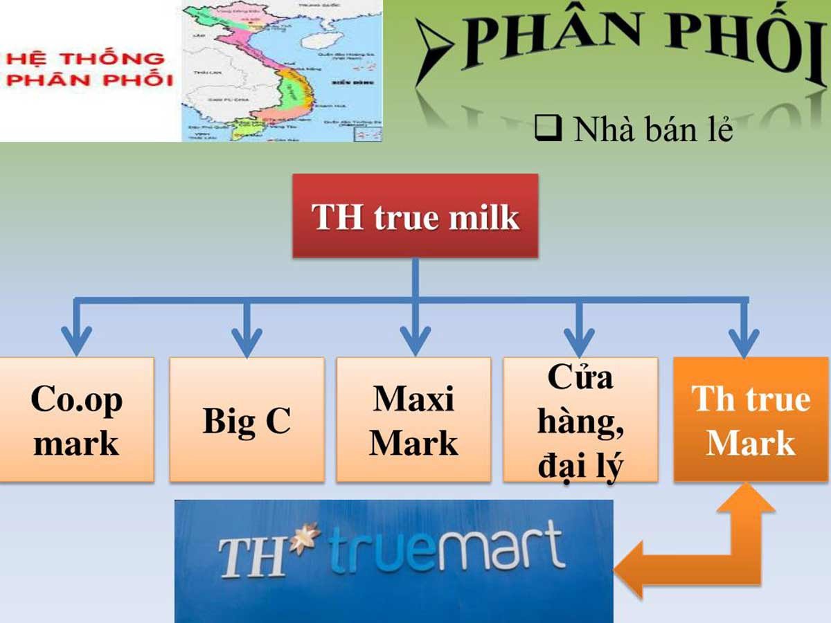 Sơ đồ cấu trúc các kênh phân phối trong chiến lược Place của 4P marketing