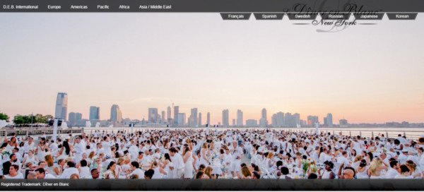 Sự kiện Diner en Blanc