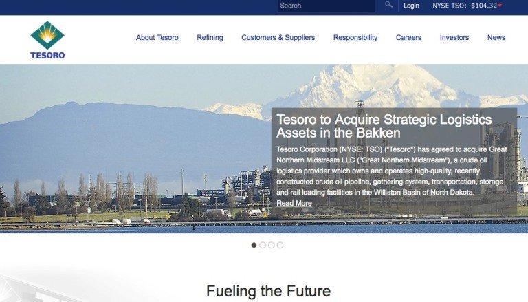 Thiết kế trang web Tesoro có văn bản khó đọc, ảnh hưởng trải nghiệm người dùng