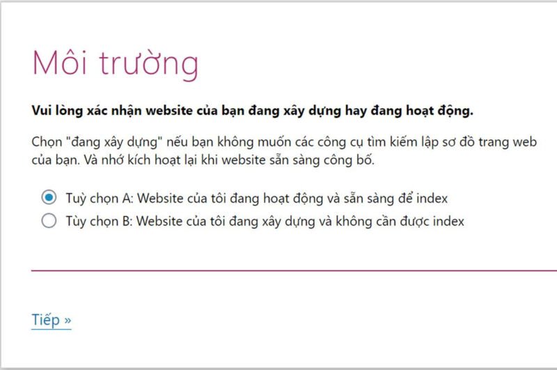 Thiết lập môi trường website trong Yoast SEO
