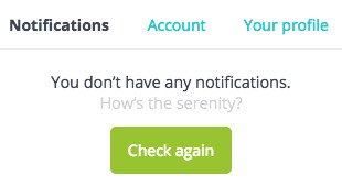 Thông báo hài hước từ Canva