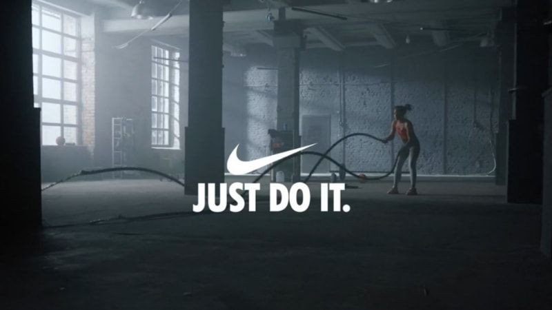Thông điệp quảng cáo mạnh mẽ của Nike