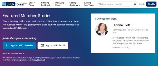 Thương hiệu American Express Open Forum sử dụng câu chuyện cá nhân để kết nối doanh nghiệp nhỏ