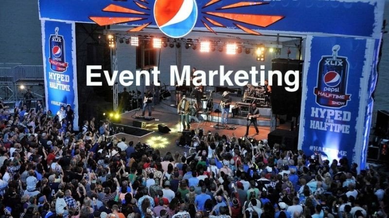 Tiếp thị các hình thức Marketing qua sự kiện của Pepsi