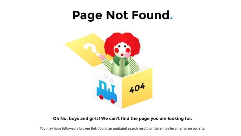 Tối ưu trang 404 trong kiểm toán SEO