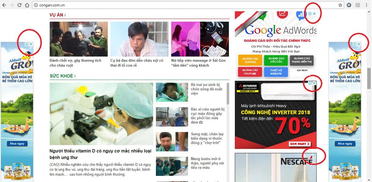 Tổng hợp các mẫu quảng cáo đa dạng trên Mạng Hiển Thị Google