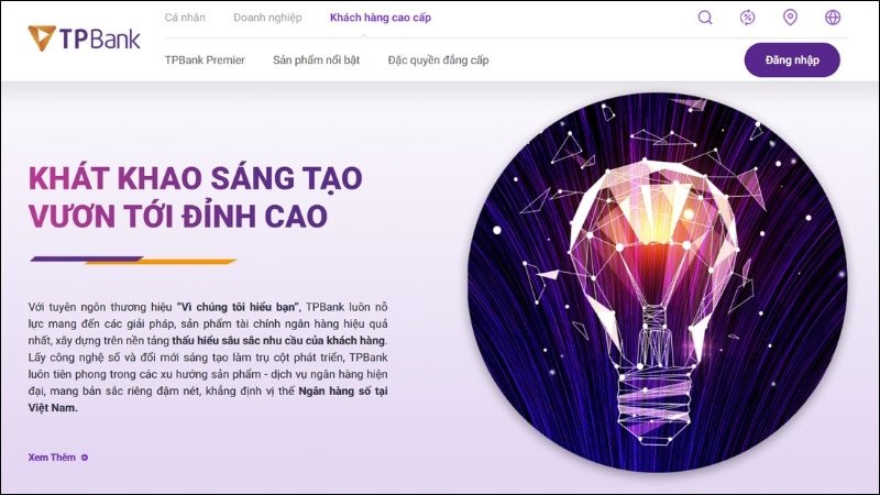 Tuyên ngôn thương hiệu TP Bank với thông điệp đổi mới trải nghiệm ngân hàng