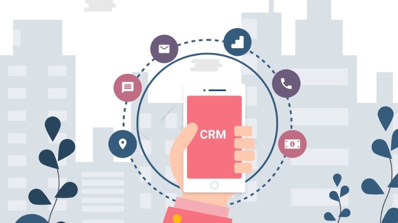 Ứng dụng Mobile CRM cho phép họ dễ dàng truy cập dữ liệu khách hàng