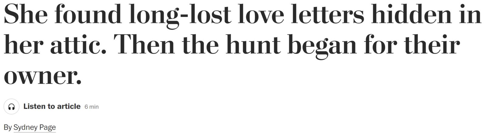 Ví dụ âm thanh Washington Post