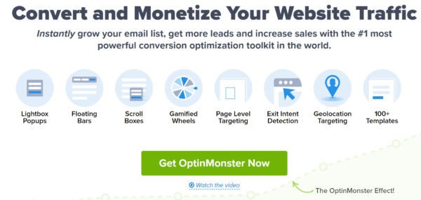 Ví dụ nút kêu gọi hành động (CTA) mạnh mẽ từ OptinMonster, thúc đẩy người dùng tương tác với nội dung chuyển đổi.
