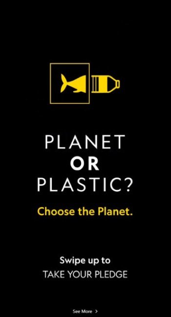 Ví dụ về Instagram Story từ tài khoản National Geographic