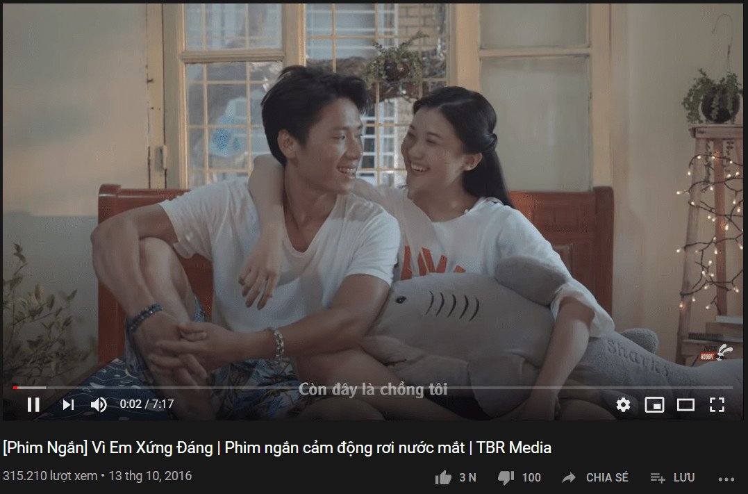 Video "Vì em xứng đáng" đạt hiệu ứng Viral Marketing ấn tượng cho dự án V3 Prime