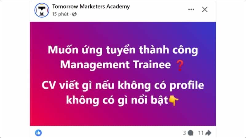 Viết nội dung ngắn gọn và đi thẳng vào vấn đề chính