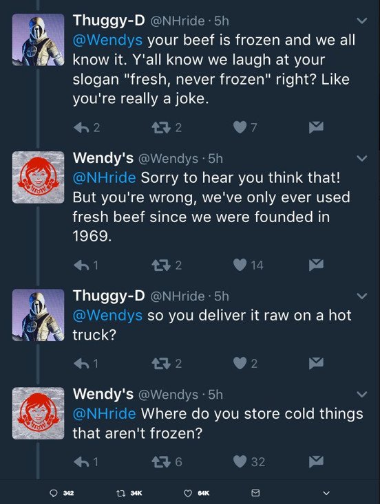 Wendy's sử dụng sự hóm hỉnh để đối phó với người dùng khó tính trên Twitter.
