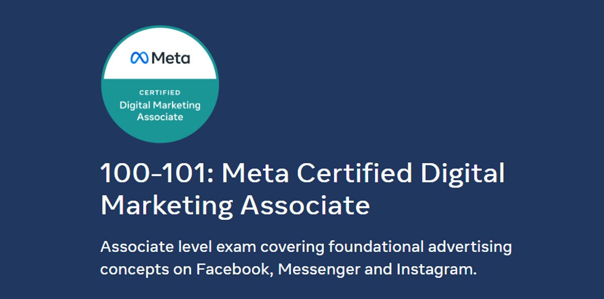 Hình ảnh biểu tượng Meta Blueprint, thể hiện sự chuyên nghiệp và uy tín của các khóa học đào tạo quảng cáo do Meta cung cấp, bao gồm chiến lược sáng tạo và Facebook Ads.
