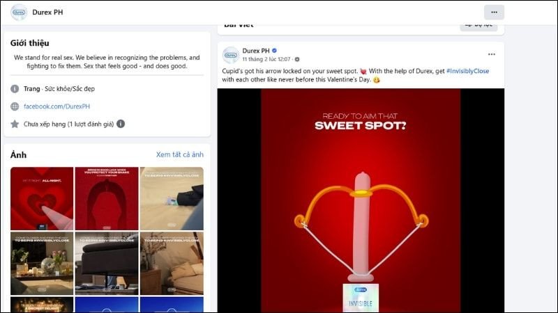 Hình ảnh logo Durex trên nền đen, đại diện cho thương hiệu dẫn đầu trong content quảng bá sản phẩm bắt trend.