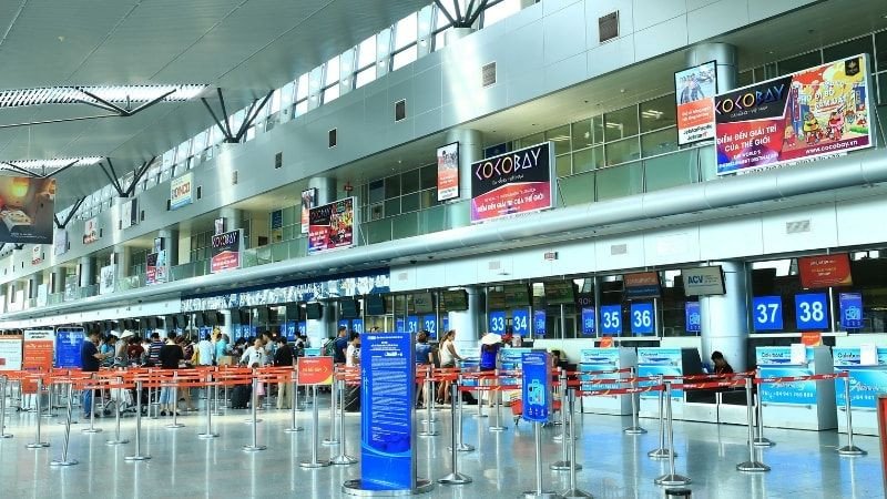 Quảng cáo OOH tại sân bay