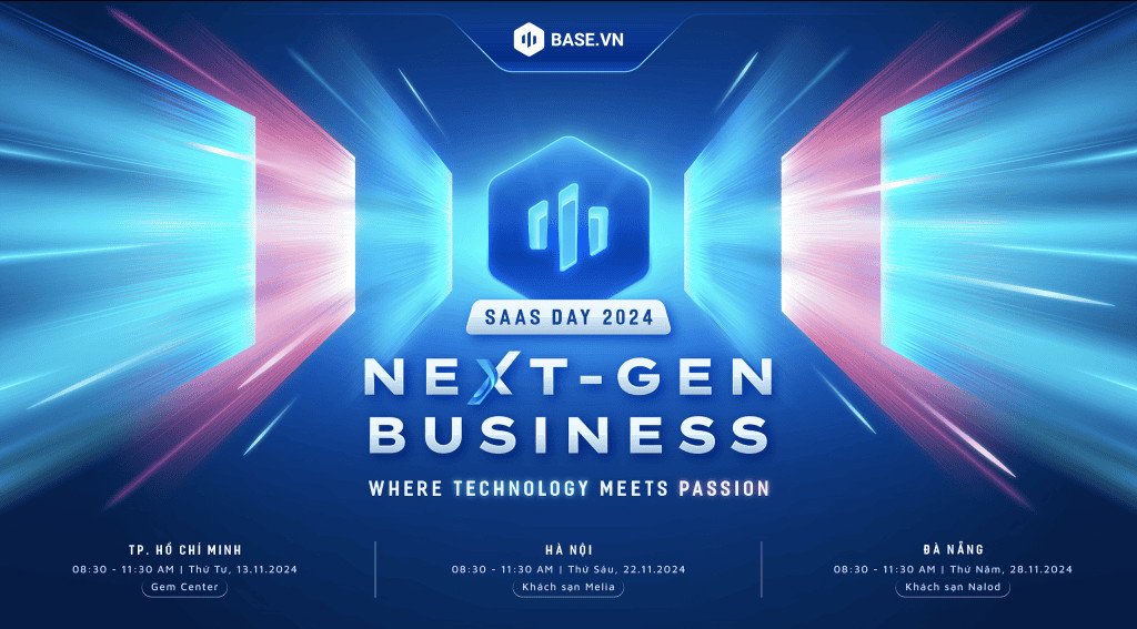 Sự kiện SaaS Day 2024 của Base.vn thúc đẩy chuyển đổi số tại Việt Nam
