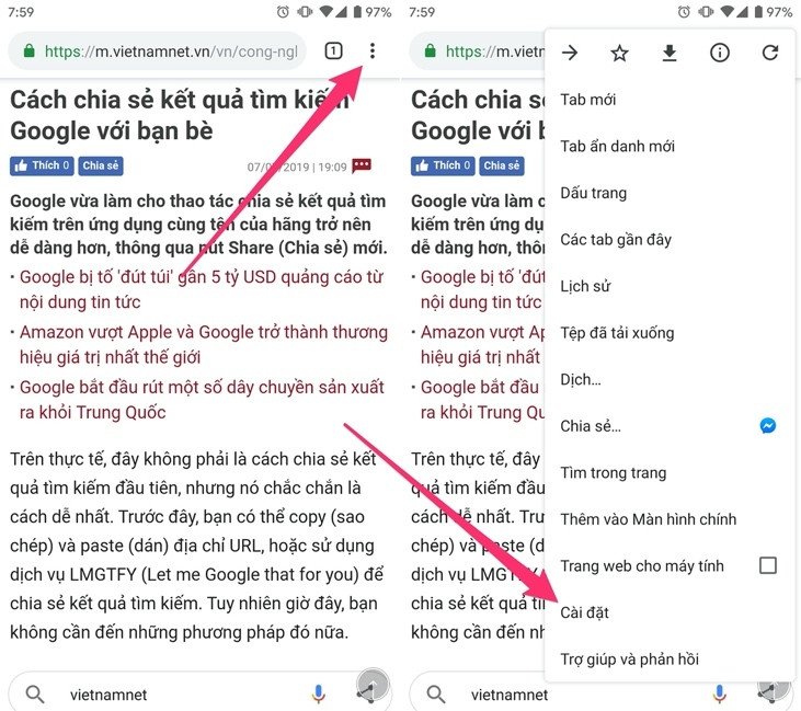 Tối ưu hóa phông chữ và bố cục nội dung trên thiết bị di động để dễ đọc
