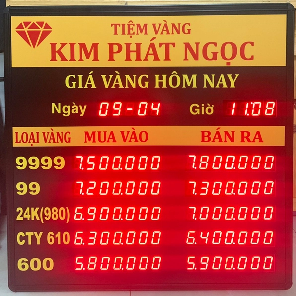 Giá Vàng Kim Phát Bà Chiểu Hôm Nay: Cập Nhật Mới Nhất 2026 Bảng giá các loại vàng tại tiệm vàng Kim Phát