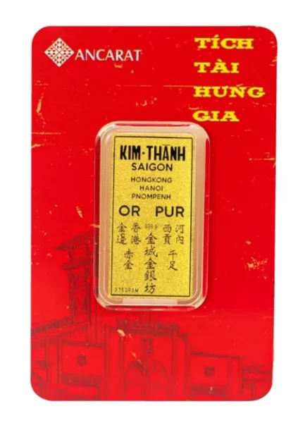 Bảng giá vàng hôm nay tại Kim Thành