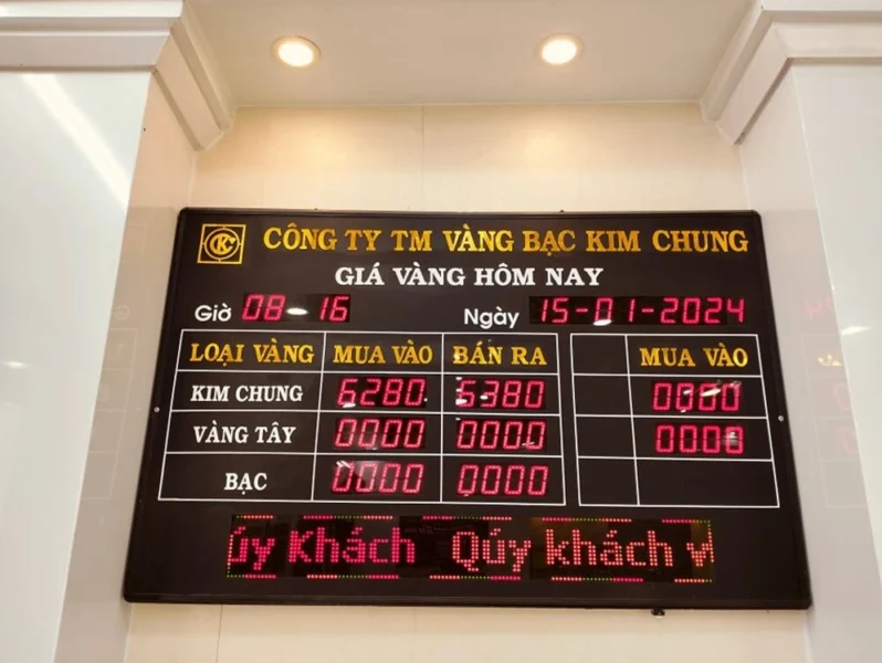Giá Vàng Kim Chung 2026: Dự Báo Xu Hướng & Phân Tích Chuyên Sâu Bảng giá vàng Kim Chung Thanh Hóa hôm nay